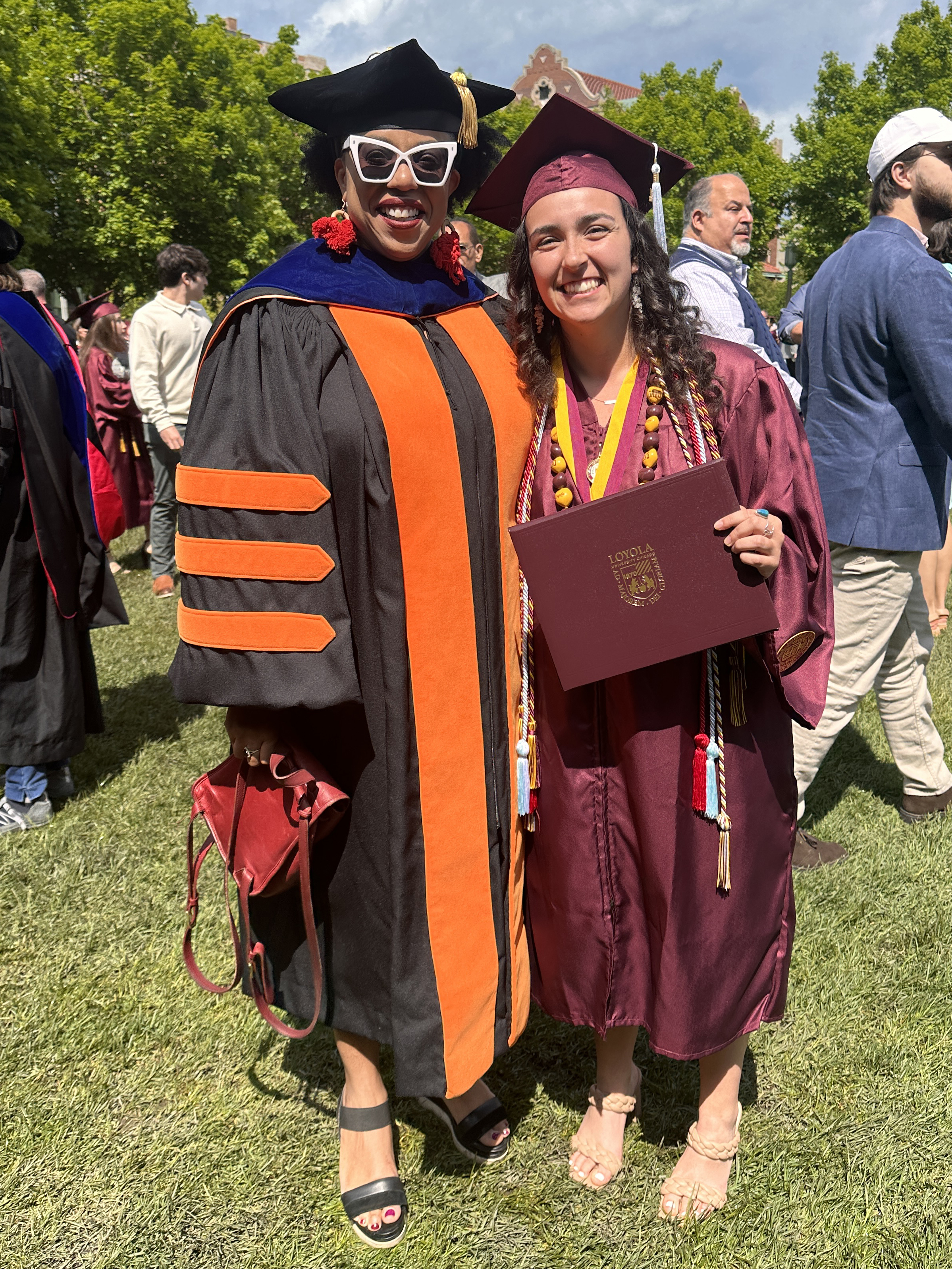 Katherine Karel and Tikia Hamilton, May 10, 2024 Graduation